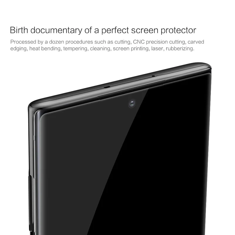 New For Samsung Galaxy Note 10 Tempered Glass Screen Protector NILLKIN Full Coverage 3D CP+MAX For Samsung Galaxy Note 10