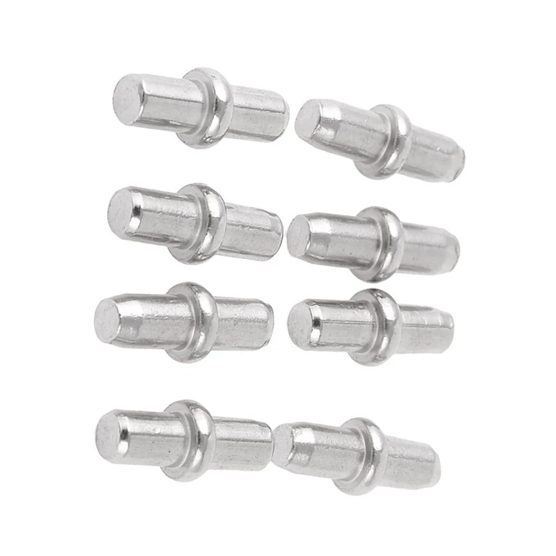 8 pcs. Hardware spare part shelf metal bolt shelf bolt pin silver