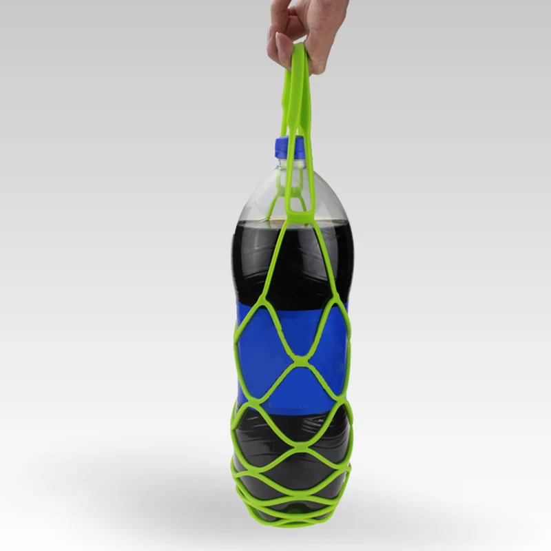 1Pcs Silicone Mesh Bag Basket Insulation Placemat Travel Picnic Wine Bottle Holder Professional Factory price Drop Shipping