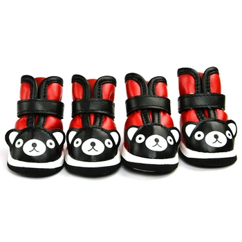 

4pcs/set Pet Winter Dogs Boots Dog Shoes Warm Shoes for Dog Small Pet Product Durable Anti Slip Winter Snow Boots Chihuahua