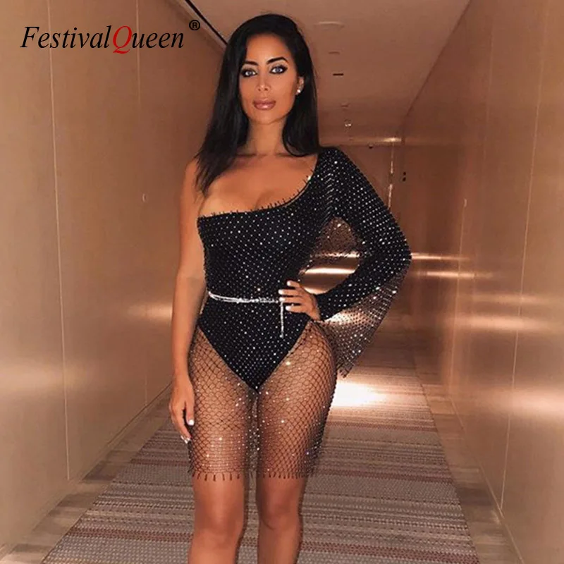 Fishnet Dress Long Sleeve Clearance, 54 