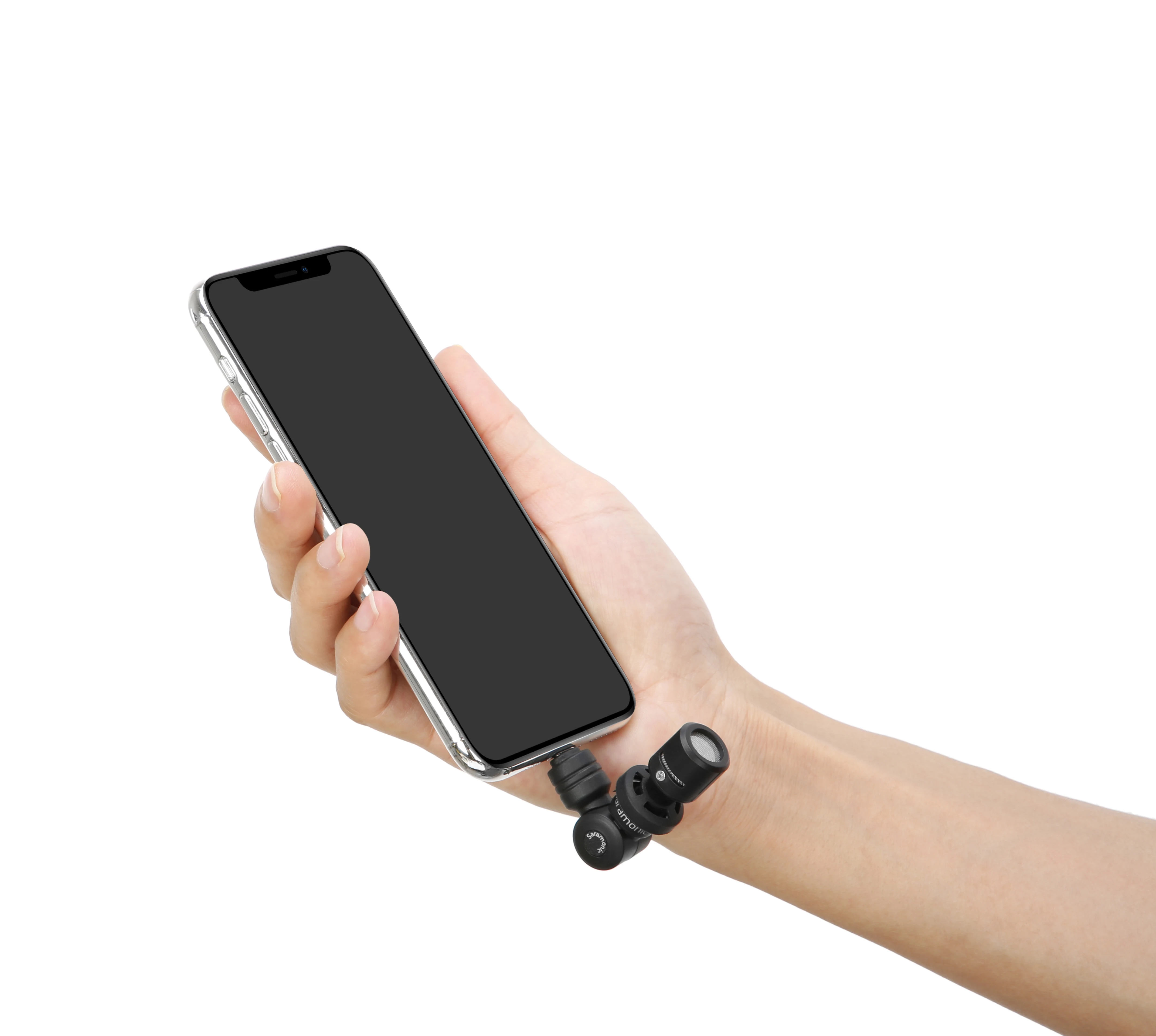 Gravação de Áudio de Vídeo para Iphone Porto para Android Saramonic Smartmic Smartphone Vlog Microfone 11 Pro Max 8 7 x Tipo-c uc di - Image 3