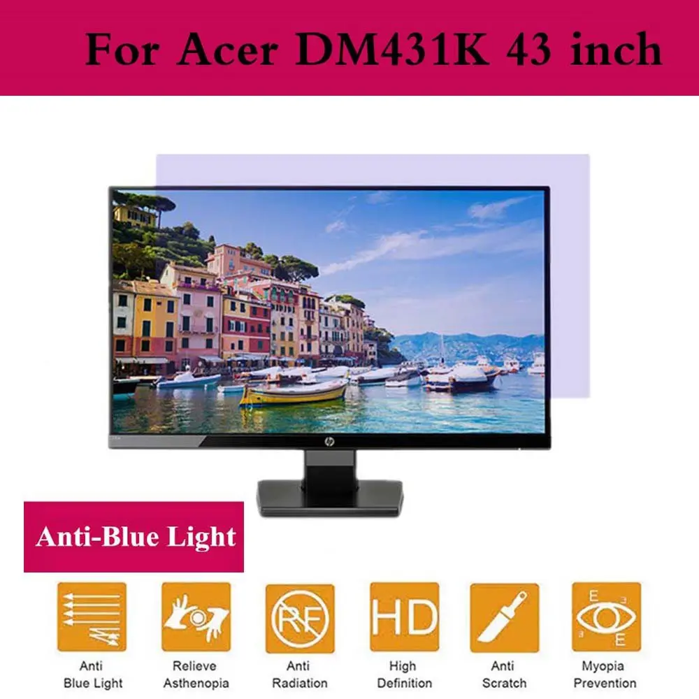 Untuk Acer DM431K 43 Inci Monitor Display Pelindung Pelindung Layar Tidak  Silau Sangat Jelas Anti Blue Light aksesoris Monitor|Screen Protectors| -  AliExpress