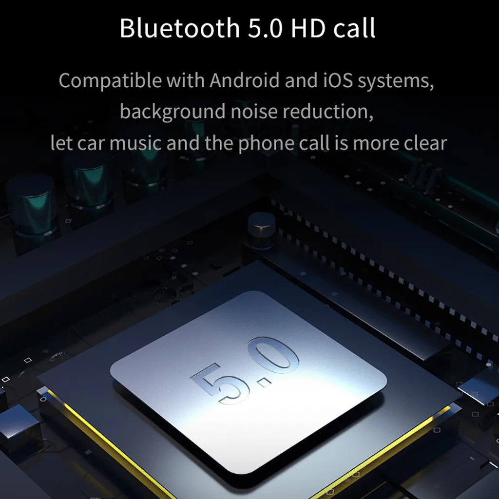 Автомобильный комплект BT5.0 mp3 плеер fm передатчик с USB зарядным устройством