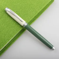 Pluma estilográfica de alta calidad, suministros de papelería para estudiantes, oficina y negocios, bolígrafos de tinta para finanzas, 118