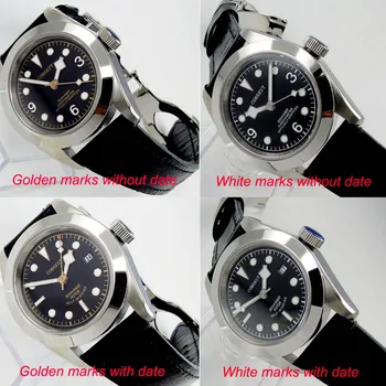 

Corgeut 41mm Miyota 20ATM dive wrist watch men sapphire glass black dial luminous deployant clasp Automatic movement