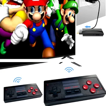 

4K HDMI Video Game Console Built in 628 Classic Games Mini Retro Handheld Console Wireless Controller HDMI Output Dual Players
