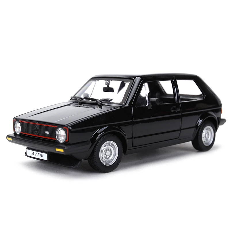 Bburago 1:24 1979 Golf MK1 GTI горячий люк статическая литая модель сплава Модель автомобиля