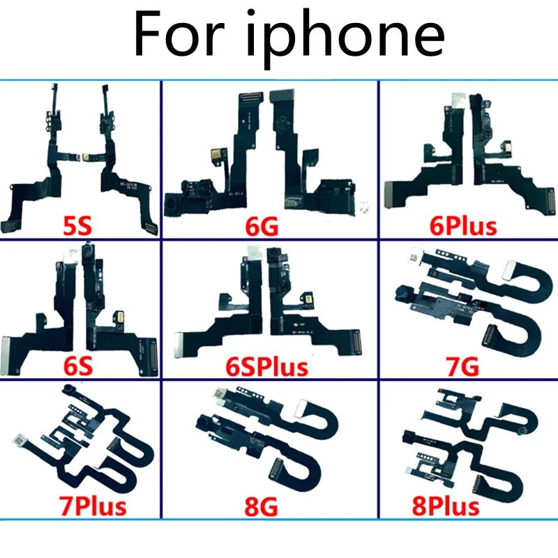 Для iPhone 5S 6G 6 6S 7 8 Plus 7G 8G Фронтальная камера Flex кабель модуля малой передней камеры
