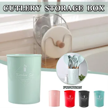

Cutlery Storage Box Heat Resistant Silicone Kitchenware Storage Bucket Kitchen Cooking Utensil Set Cookware Storage Box