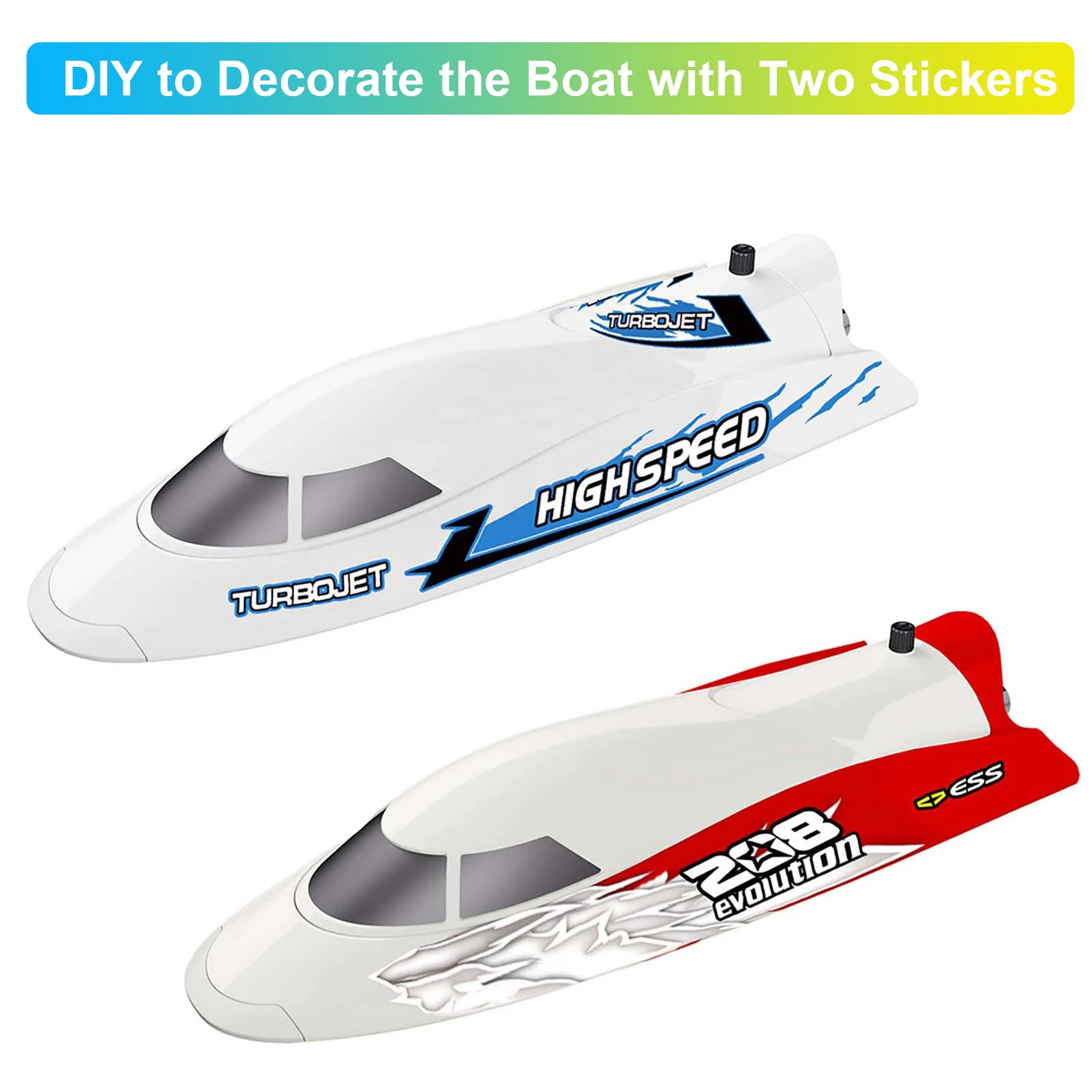 Flytec V008 RC Boat Remote Control 30KM/h 2.4GHz 390 motor Waterproof Toy High Speed Racing Gift for Kids |