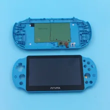 Синий цвет, ЖК-дисплей+ задняя крышка, сенсорная панель, чехол для PS Vita psv ITA psv PCH 2000 2xxx