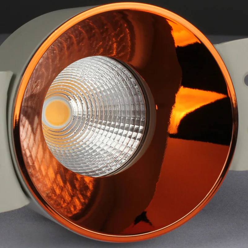 Aisilan горячий дизайн COB Trimless Регулируемый Встраиваемый светодиодный светильник коммерческий внутренний свет в помещении освещение