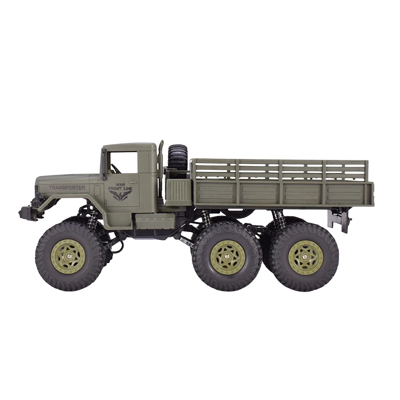 JJRC Q69 1/18 2,4G 4CH 6WD RC автомобиль 130 матовый Радиоуправляемый автомобиль внедорожный военный грузовик автомобиль RTR модель игрушки для мальчиков зеленый/желтый
