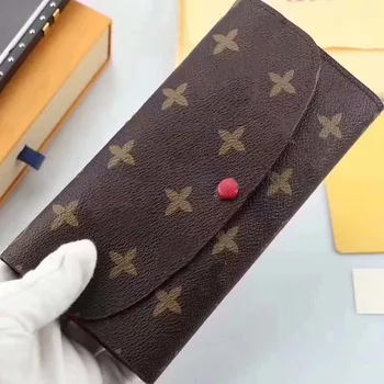 

2020 Famous luxury Fashion women's leather wallet luxury high-end wallet simple zipper wallet new style