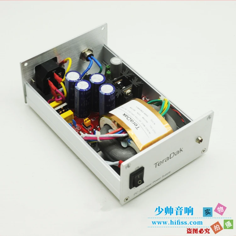 30 Вт Teradak DC12V 2A для музыкальной верности V90-DAC Hi-Fi Линейный источник питания обновленная версия
