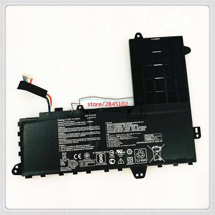 GYIYGY B21N1505 Аккумулятор для ноутбука Asus E402 E402M E402MA E402S E402SA E502S E502SA E402N (7 6 V 32Wh) |