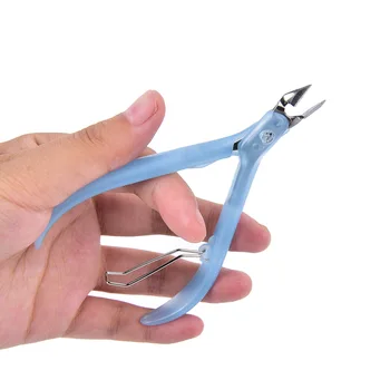 

Nail Cuticle Scissors Stainless Steel Manicure Pedicure Tools Dead Skin Scissor Nipper Clipper Tool Random Color