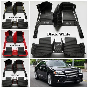 

Custom Car Floor Mats for Chrysler All Models 300C Grand Voyager All Weather Leather Automobile Carpet Cover Suvs Auto Foot Pads