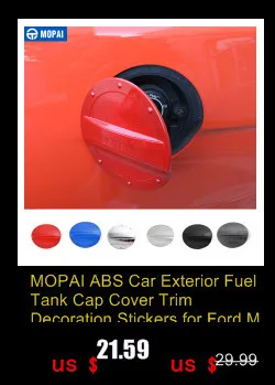 MOPAI ABS украшение для салона рулевого колеса автомобиля накладка наклейки для Ford Mustang