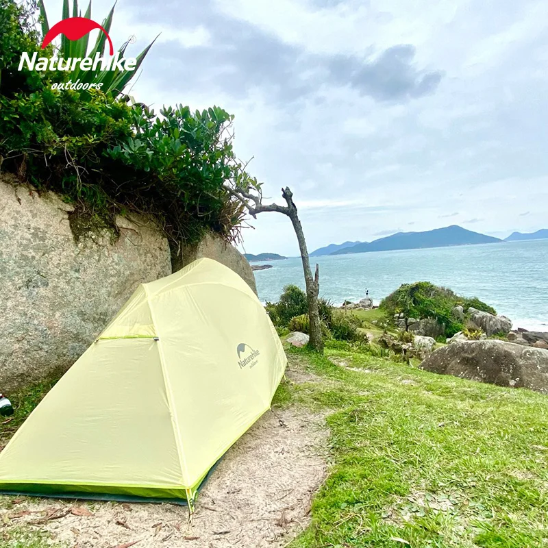 Naturehike-超軽量の2人用テント,キャンプ,ハイキング,軽いハイキング,ビーチテント