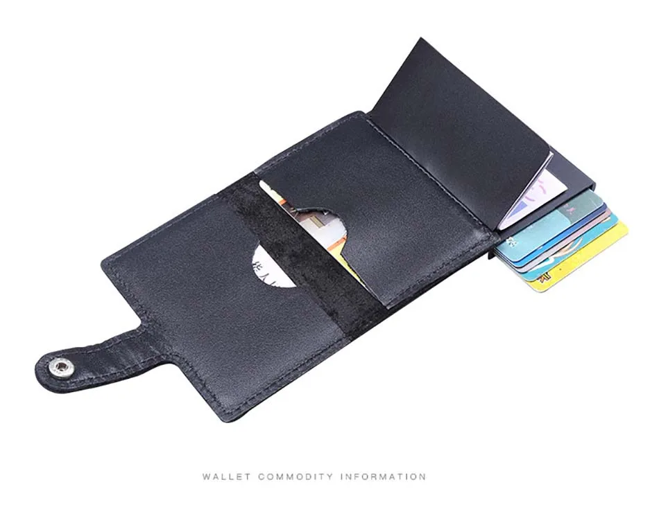 Rfid держатель для карт, мужские кошельки, сумка для денег, мужской мини тонкий тройной кошелек, серый короткий кошелек,, маленькие кожаные тонкие кошельки