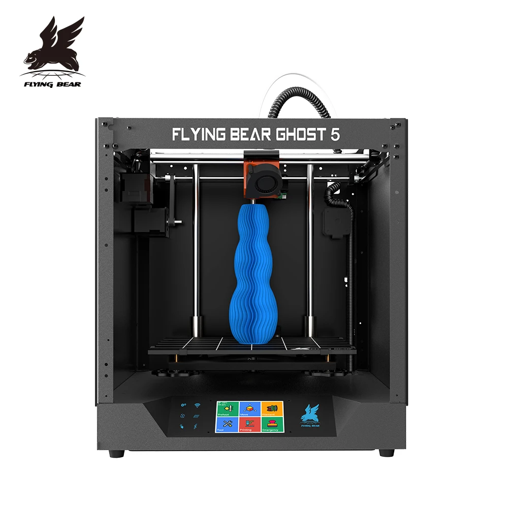 2020 горячая Распродажа Flyingbear Ghost 5 DIY 3d ПРИНТЕР с сенсорным экраном 3D комплект|3D