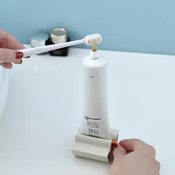 

Bathroom Toothpaste Squeezer Toothpaste Dispenser Cream Tube Squeezing Dispenser Home Bathroom Accessories