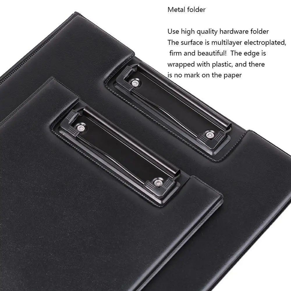 А4 А5 Подпись папка доска Кожаная подставка для письма отель конференции Padfolio