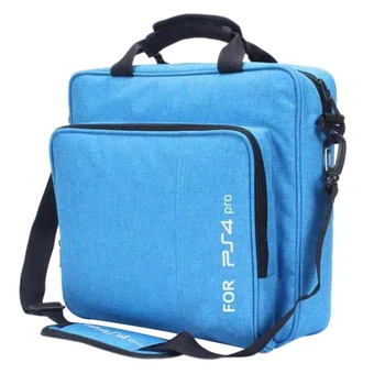 

Waterproof Shockproof Carrying Case Bag Game System Protective Travel Case For Ps4 Pro System Accessories(Blue)