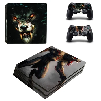 

Werewolf Style Skin Sticker for PS4 Pro Console And Controllers Decal Vinyl Skins Cover Style 0196