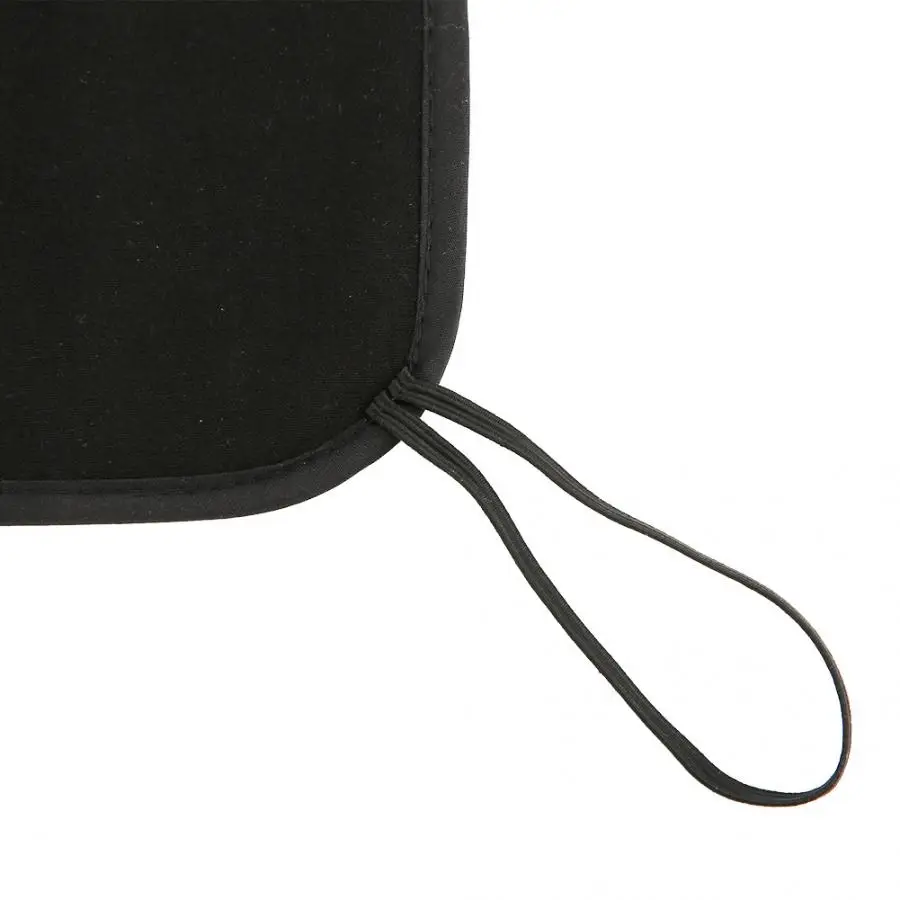 4/4-4/3 Violin Chin Shoulder Rest Black Flannelette Pad Protector Musical Instrument Accessories
