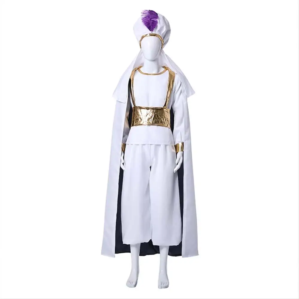 Desert Prince Adult Purple Vest Aladdin Costume Cosplay Movie Disney 