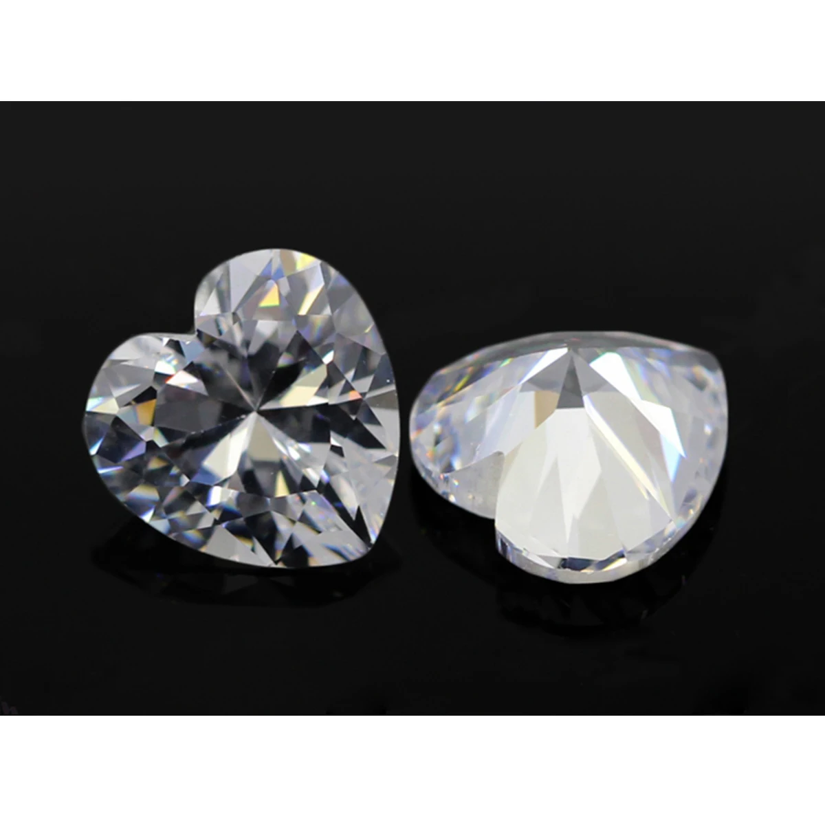 Loose Gemstones Moissanite Diamond 3ct 9mm D Color VVS1 Heart Shaped Gemstone With GRA Certificate Pass Diamond Tester  Jewelry