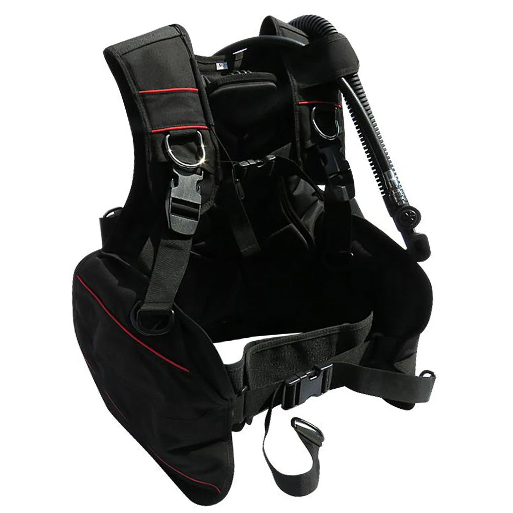 Diving BCD Buoyancy Control Compensator Vest Lift Capacity 38.2lbf - 40.3lbf