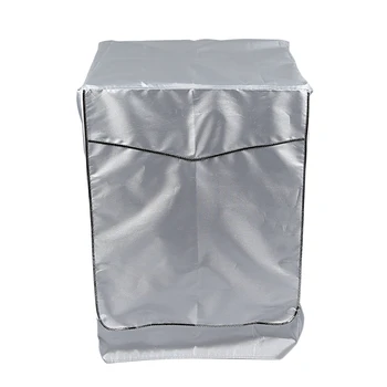 

WSFS Hot Waterproof Solid Roller Washing Machine Zippered Dust Guard Cover Protection Front Cover Hot