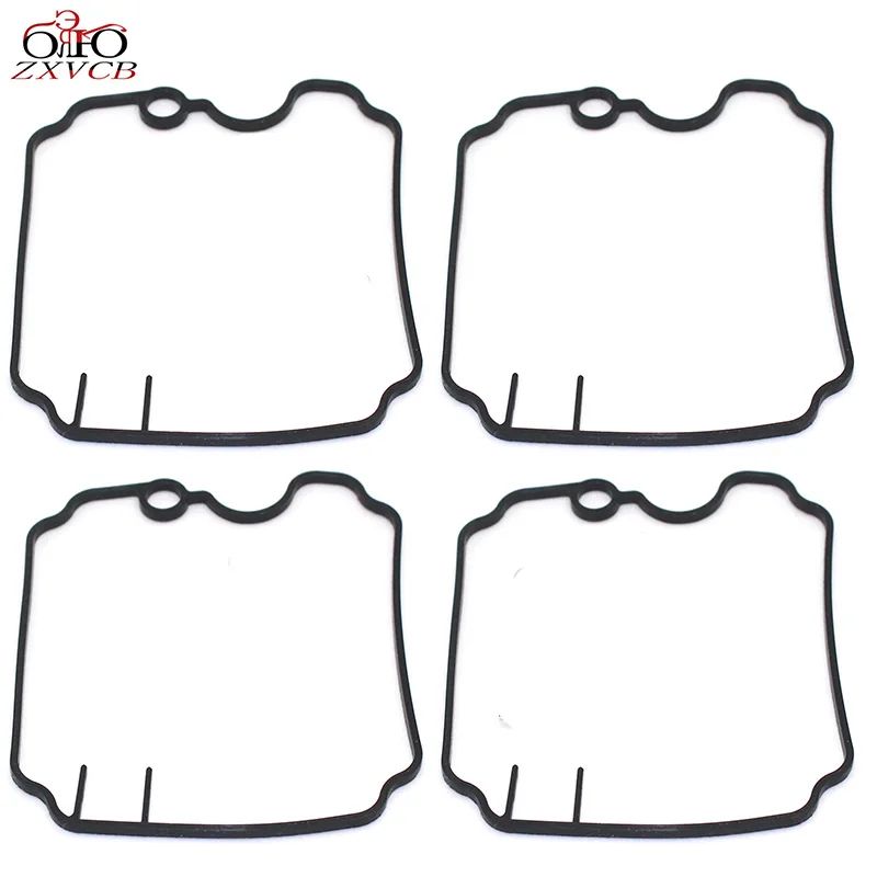 4pcs gasket Мотоцикл Ремкомплект карбюратора комплект для yamaha XTZ 750 TDM 850 FZR 1000 TRX 850 XTZ750 TDM850 FZR1000 TRX850 плавающая игла уплотнение - Цвет: 4pcs gasket