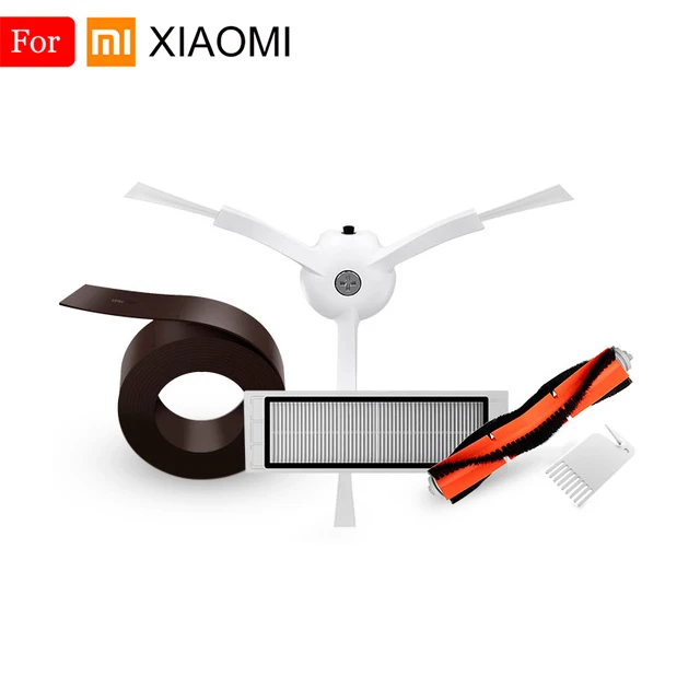 FXMi-43 Для Xiaomi Roborock части пылесоса Виртуальная магнитная полоса стены с боковой щеткой HEPA фильтр основная щетка и крышка швабры ткань - Цвет: FXMi-43