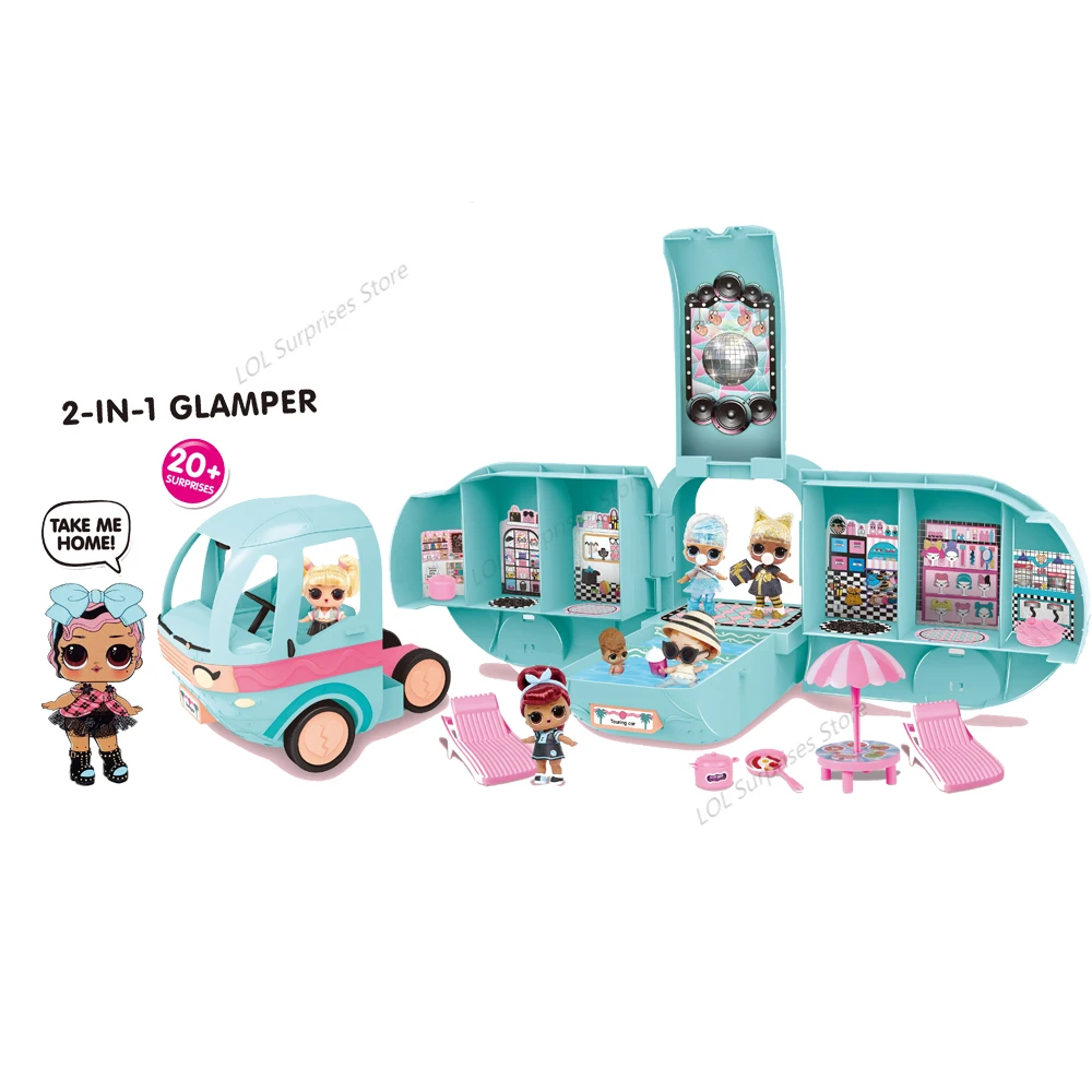 Lol 2in1 Glamper Fashion Camper With 25+ Surprises L.o.l Surprise