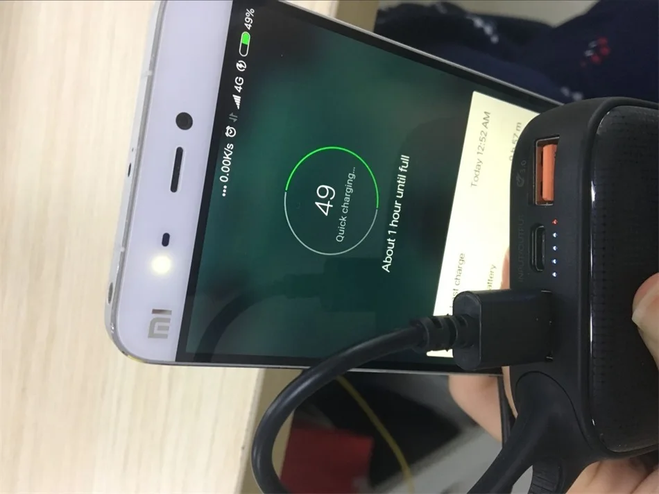 Baseus 20000 мАч Quick Charge 3,0 Мощность банка для Xiaomi Mi 20000 мА/ч, USB C PD быстрая Портативный внешний Батарея Зарядное устройство Мощность банка