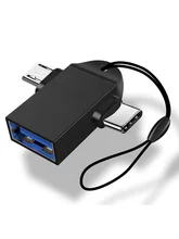 

5 colors Mini USB 3.0 to TYPE-C 2 in 1 OTG Card Reader Adapter for Android Phone Tablet PC Xiaomi Huawei