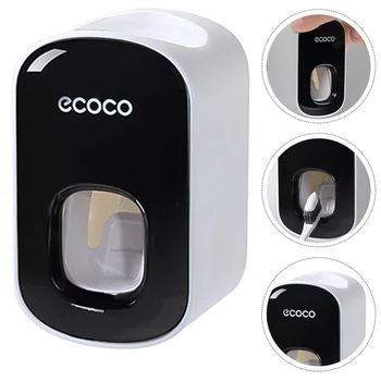 

Automatic Toothpaste Double Squeezer Practical Wall-mounted Toothpaste Rack