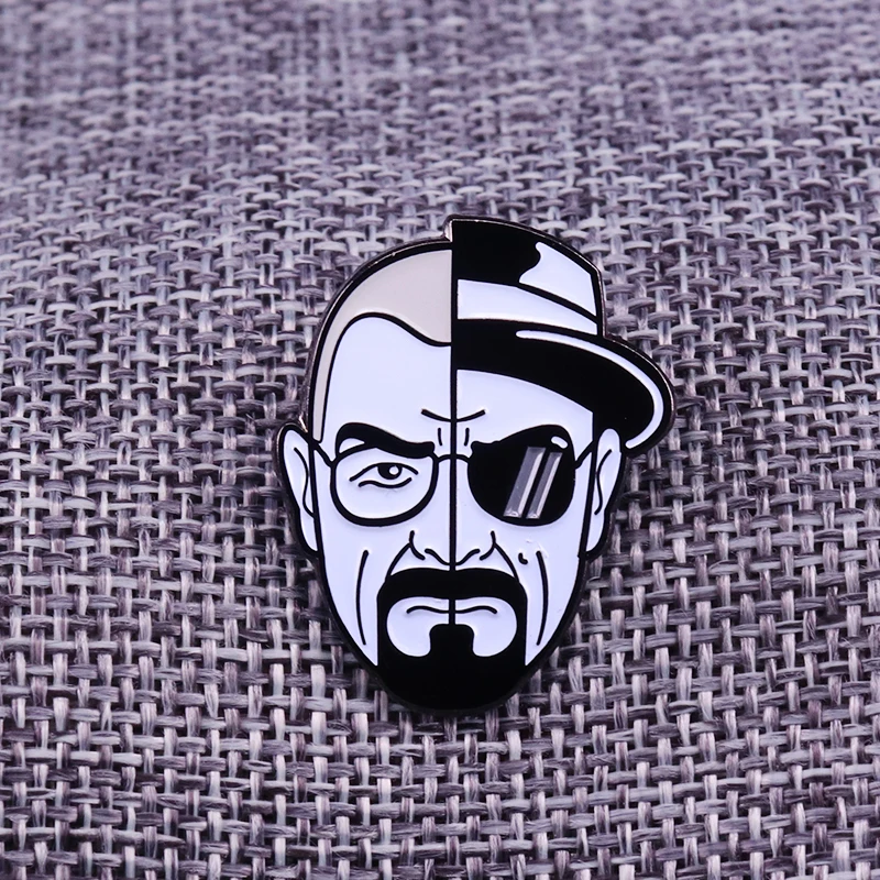 Двухсторонний эмалированный штифт heisenберга отлично подходит для всех сломанных