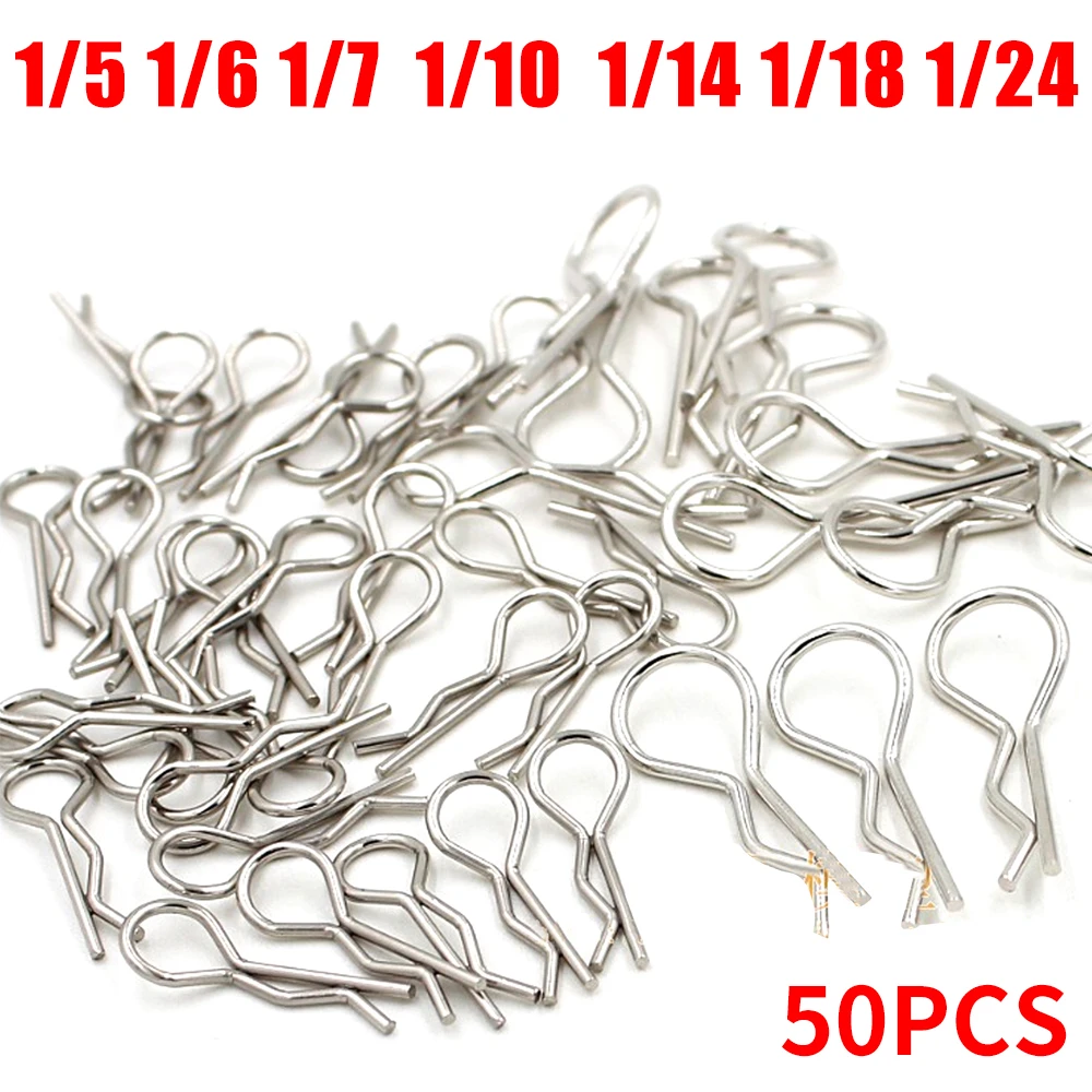 1 10 Scale Rc Body Clips Rc Car Body Clips 50pcs Clips Rc 1 10