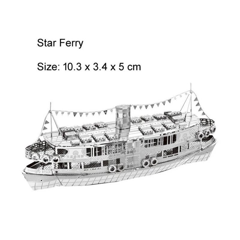 QUINEE OX металлическая Сборная модель DIY 3D головоломка черный жемчуг паром Mayflower Titanic