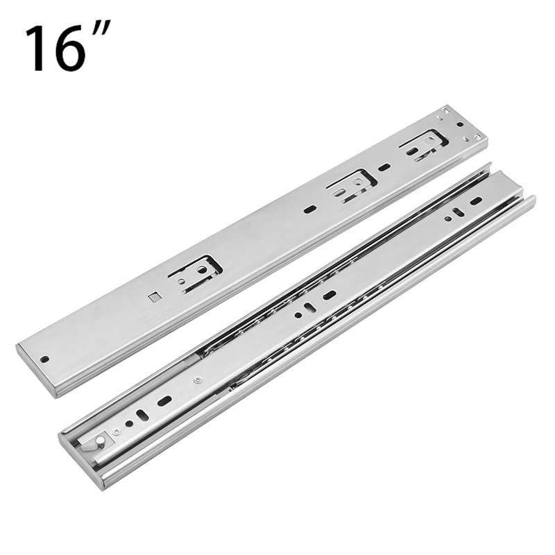 2pcs 12 16 Mini Short Drawer Slides Furniture Guide Rail Track