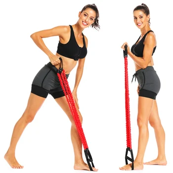 

Portable Indoor 3-tube Yoga Pull Rope Chest Expander Exercise Fitness Elastic Rope Tube Workout Training Resistance Bands