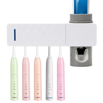 

Toothpaste Squeezer Toothbrush Holder Cleaner Bathroom Automatic Toothpaste Dispenser Sterilizer UV Light