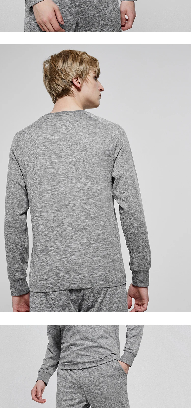 Jack Jones Мужская зимняя хлопковая Домашняя одежда Теплый Комплект пижамный комплект 2193HG501