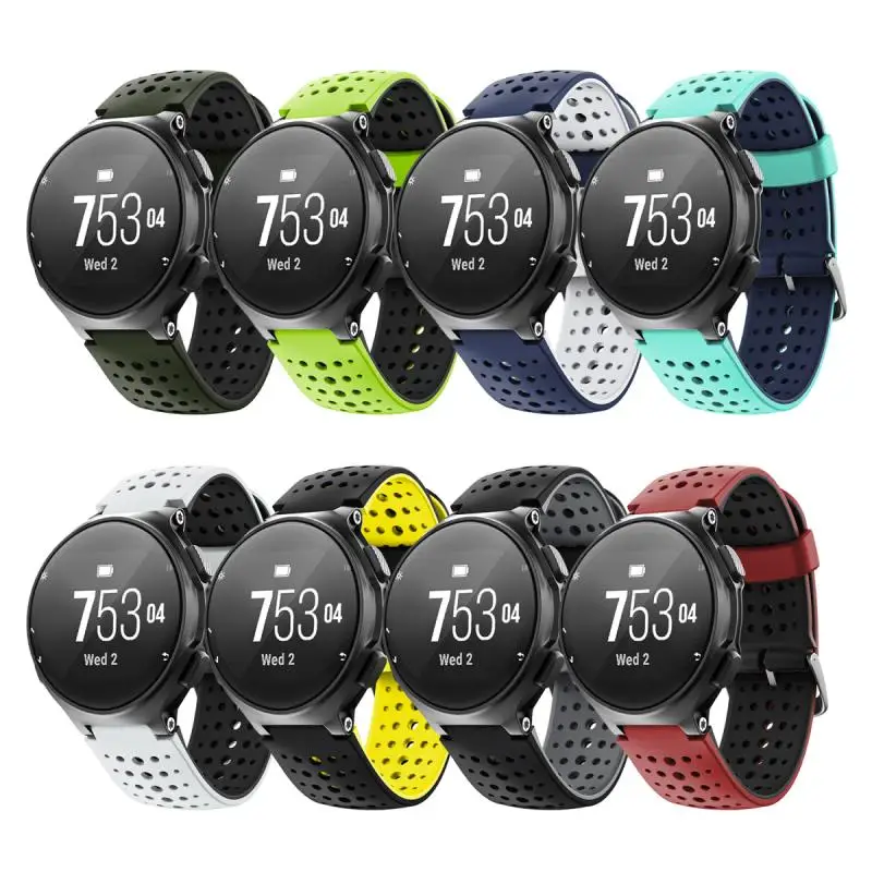 Простой и стильный дизайн стиль мягкий удобный браслет ремешок для Garmin Forerunner 235 Смарт часы